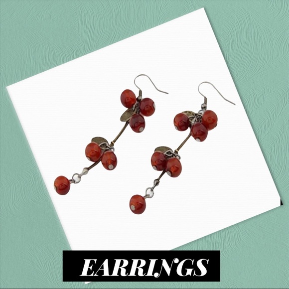 Jewelry - Berry Dangle Earrings